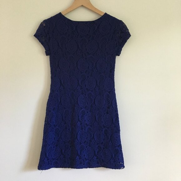 ⚪ 3/$15  xhilaration lace overlay mini dress - Picture 10 of 14